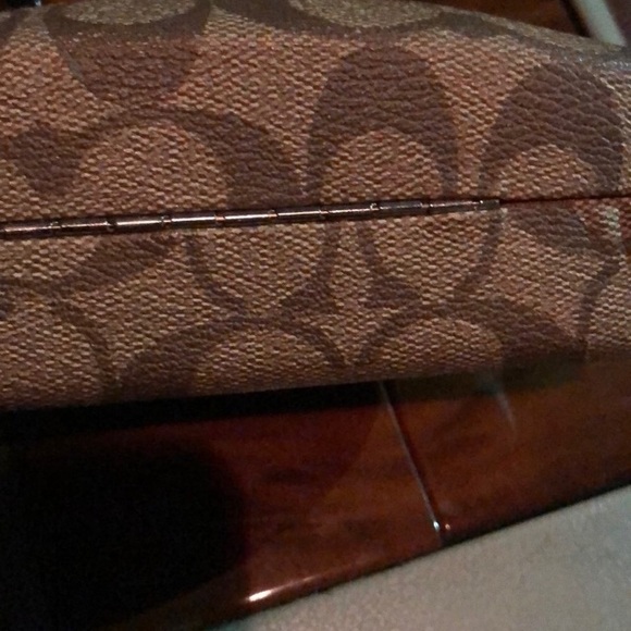 Coach hard shell eye glass holder 6.5 in - Picture 6 of 6